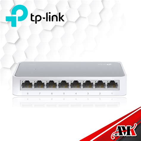 Jual Switch Hub 8 Port 10 100mbps Tp Link Tl Sf1008d Desktop Switch Original Shopee Indonesia