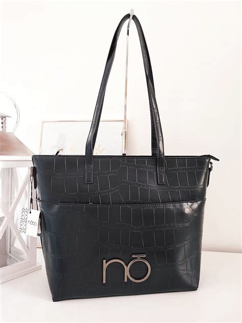 Nobo Torba Shopper Bag Czarna Design