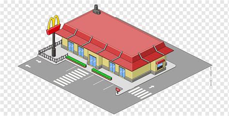 Ronald Mcdonald Mcdonald S Pixel Art Restaurant Edificio ángulo