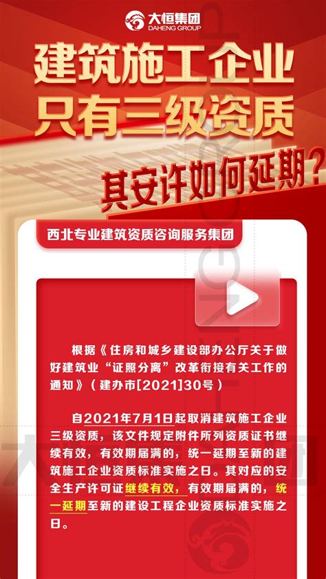 建筑施工企业只有三级企业资质，其安全生产许可证如何延期？ 知乎