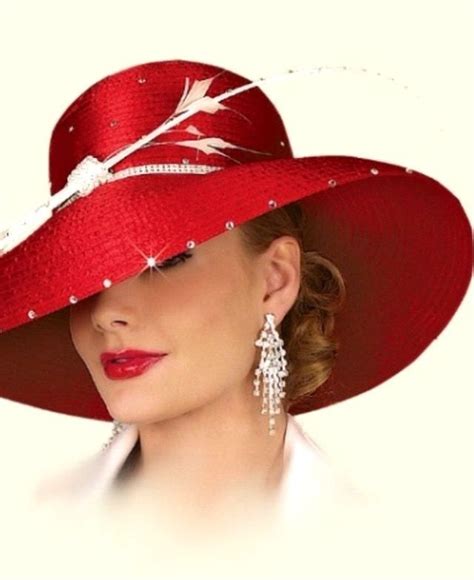 Pin By Margie Northrup On Beautyfashionnice Fashion Red Hats Women