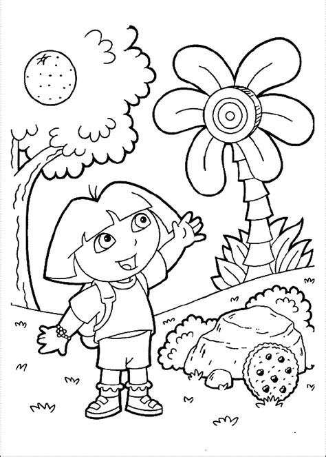 Koleksi Gambar Kartun Untuk Diwarnai Anak Tk Kolek Gambar Riset