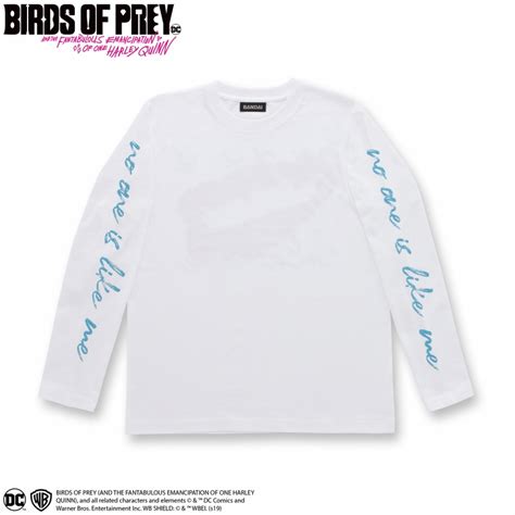 2次入荷分ハーレイクインの華麗なる覚醒 BIRDS OF PREY リップ ロング Tシャツ ブラック サイズS 2534164