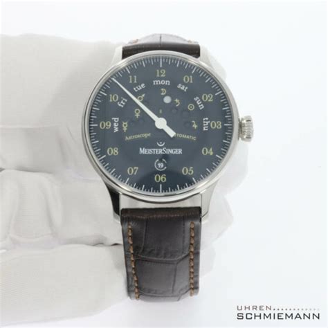 Meistersinger Astroscope Uhren Schmiemann Rolex Omega Sinn