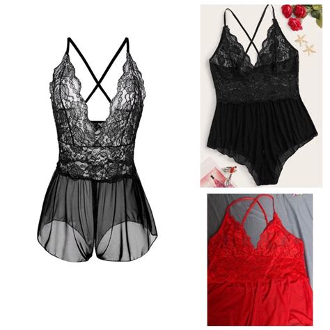 Jual Xl Xxl Xl L Open Bust Lingerie One Pieces By Hannah Lingerie Big Size Baju Ukuran Besar