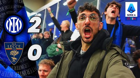 San Siro Impazzisce Per Bisseck E Bare Inter Lecce Live Reaction