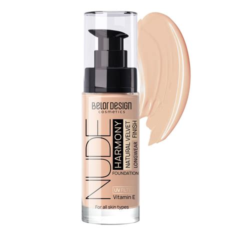 Тональный крем Belor Design Nude Harmony тон 203 купить в интернет магазине Novex