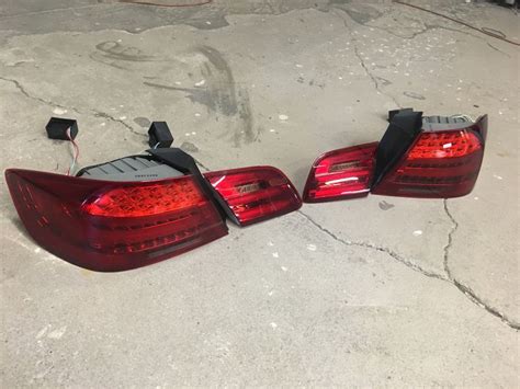 E Red Smoke Led Bar Lci Look In Taillights Buy Best Tuning