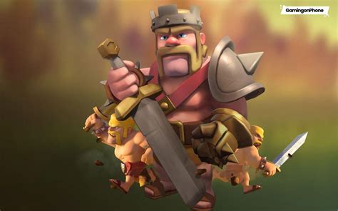 Clash Of Clans Characters Barbarian King