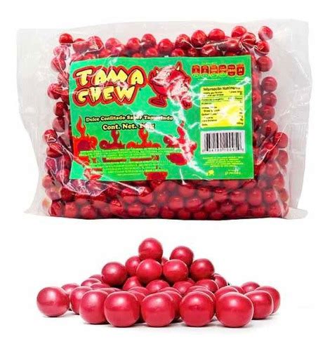 Tama Chew Kg Dulce Confitado Bolitas De Tamarindo Mercadolibre