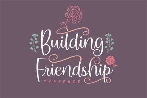 Building Friendship Font By 7ntypes 7ntypes