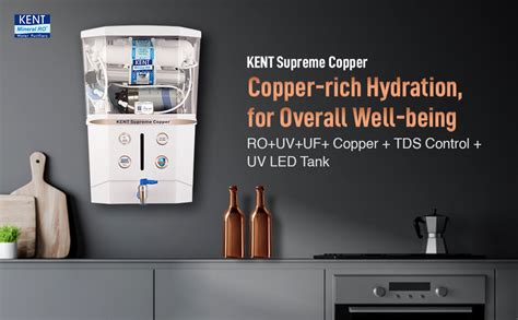 KENT Supreme Copper RO Water Purifier INR 1000 Off On Exchange 4