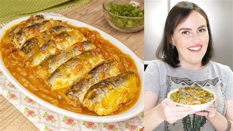 Sardinha Escabeche Na Panela De Press O Cook N Enjoy Youtube