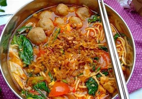 Resep Serta Cara Membuat Mie Tek Tek Rebus Dan Goreng