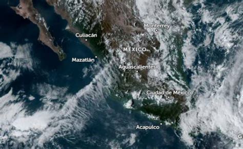 Conagua vigila potencial ciclón costas de Guerrero y Colima