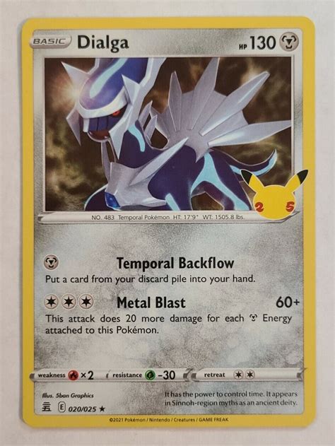 Dialga Pokemon Card - Printable Cards