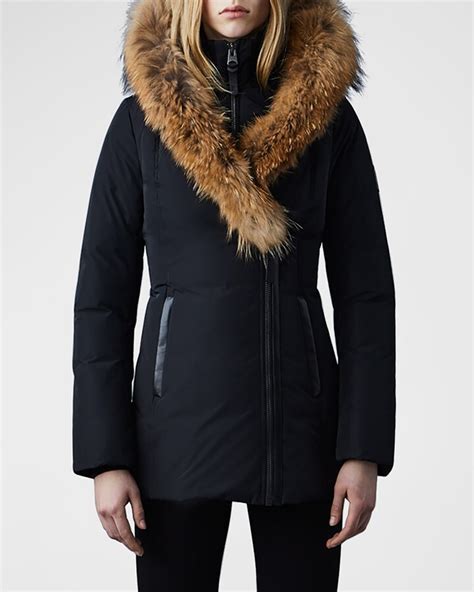 Mackage Adali Fur Hooded Down Coat Shopstyle