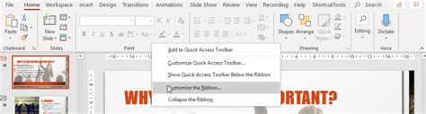 How To Create And Rename Ribbon Tabs In PowerPoint