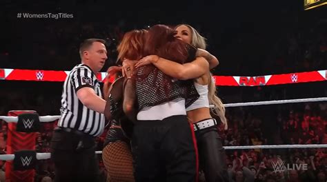 Trish Stratus Helps Lita And Becky Lynch Win Tag Titles On Wwe Raw