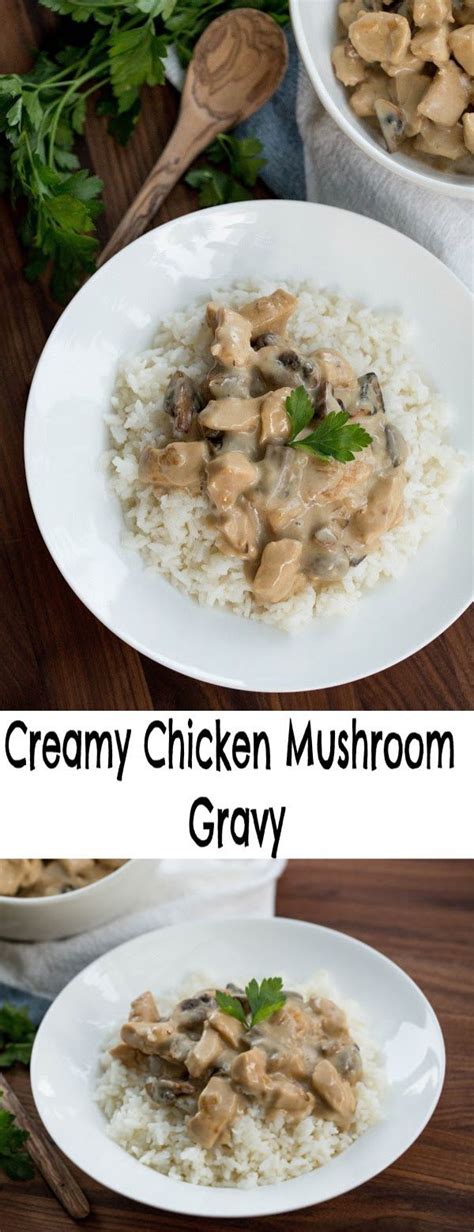 Creamy Chicken Mushroom Gravy Was A Hit The Day I Made It Between My