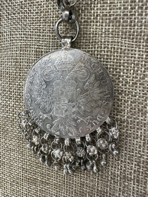 Antique Austria Maria Theresia Silver Thaler Nec Gem