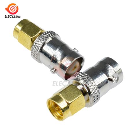 Sma Male To Bnc Female Right Angle Adapter Adapter View