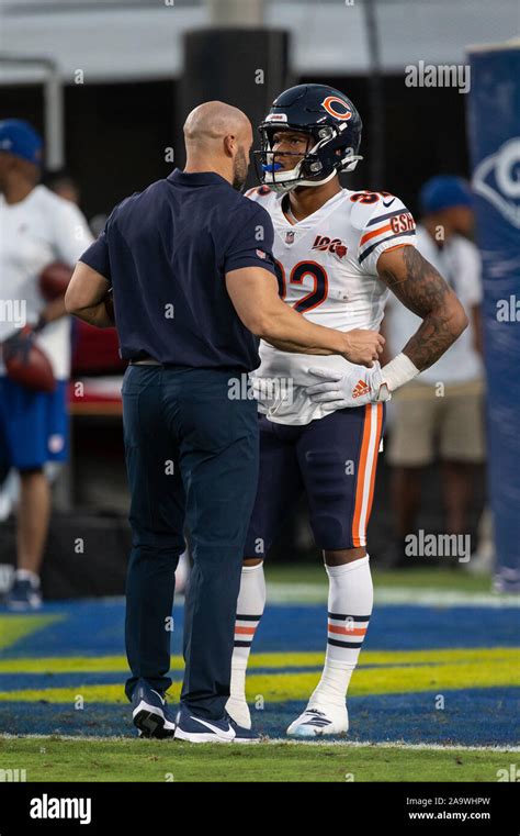 Los Angeles CA 17th Nov 2019 Chicago Bears Running Back David