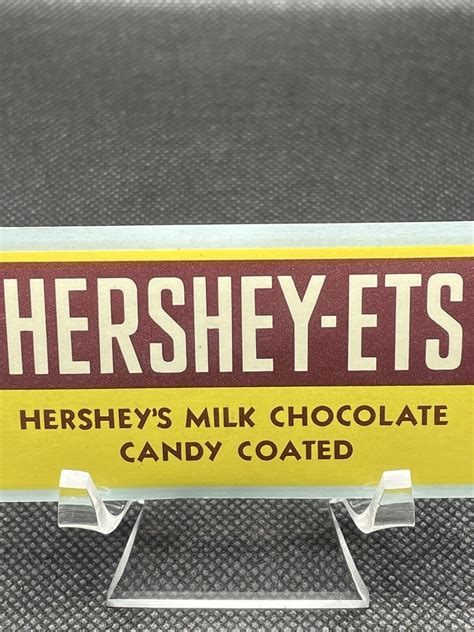 Nos New Old Stock Hersheys Hershey Ets Candy Water Slide Vending