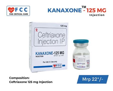 Ceftriaxone 125 Mg Injection At Rs 22 Piece Ceftriaxone Sodium