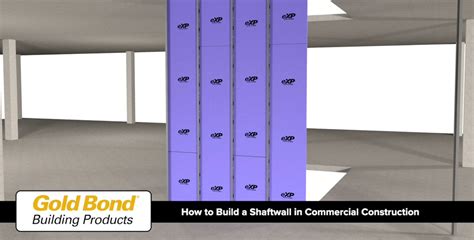 Shaftwall Systems Gold Bond Building Products