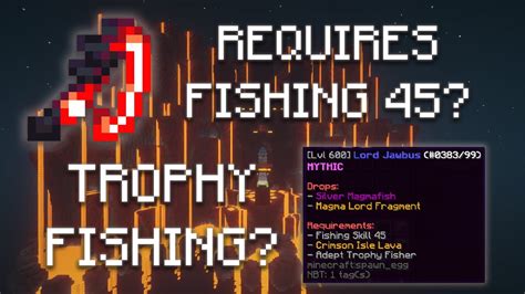 The Fastest Way To Level Fishing Before The Nether Update Hypixel