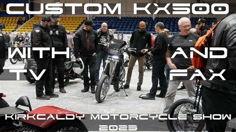 Custom Kx500 Kirkcaldy Motorcycle Show 2023 Captions On 4k Youtube