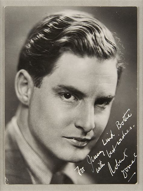 Robert Donat 2 Signed Photographs Rr Auction