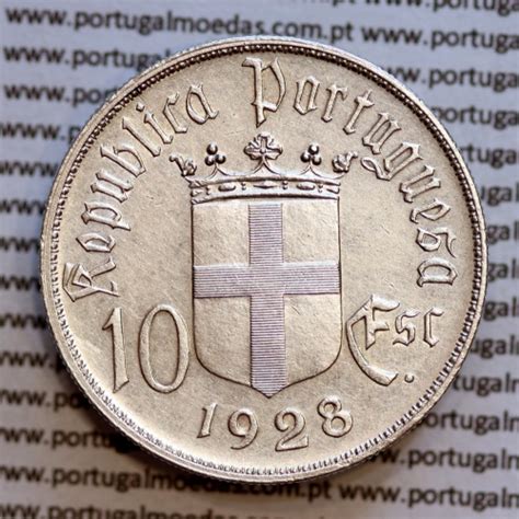 Rp Ag R B Commemorative Portuguese Coin Escudos Silver