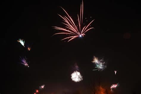 many colorful explosion at fireworks in the night to new year 6089819 Stock Photo at Vecteezy