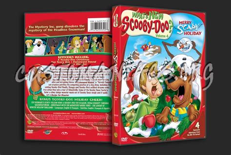 What S New Scooby Doo Merry Scary Holiday Volume 4 Dvd Cover Dvd Covers And Labels By