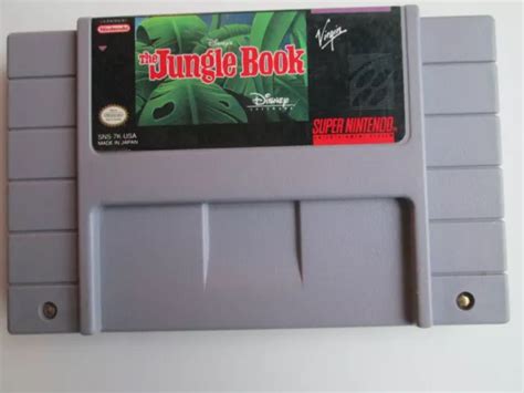 Disney S The Jungle Book Super Nintendo Snes Jeu Uniquement