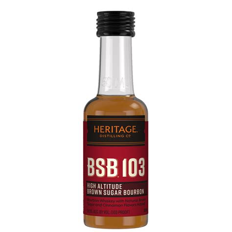 Bsb Brown Sugar Bourbon Heritage Distilling