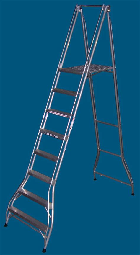 Allweld Aluminium Platform Ladder 218m Ladder Central Australia