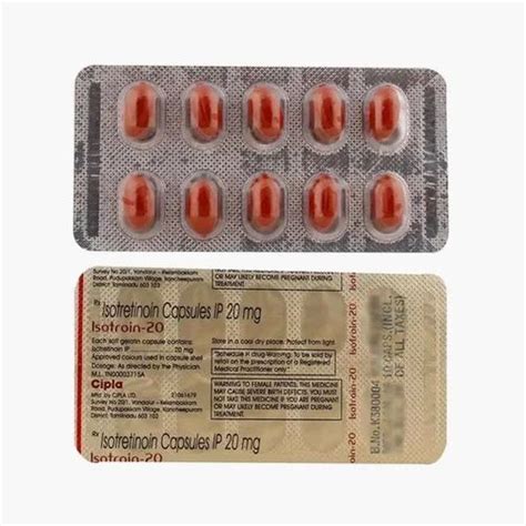 Accufine Mg Isotretinoin Capsules Packaging Type Box At Rs