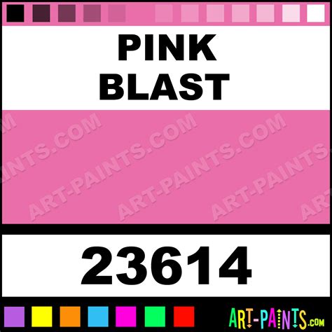 Pink Blast Artist Acrylic Paints - 23614 - Pink Blast Paint, Pink Blast Color, Craft Smart ...