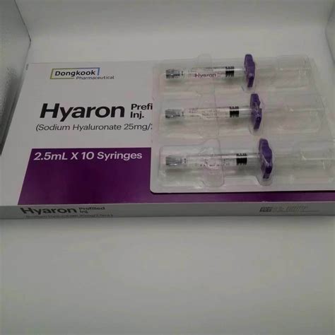 Widely Medical Treatment Hyaron Ml Original Korea Sodium Hyaluronate