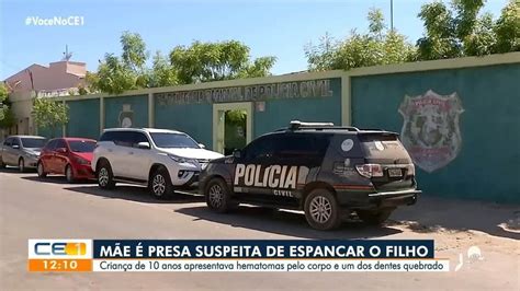 M E Presa Suspeita De Espancar E Quebrar Dente Do Filho De Anos Em