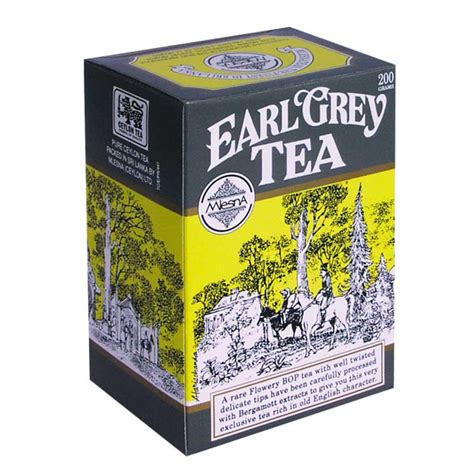 Чай Mlesna Earl Grey картон купити в Україні | Malongo