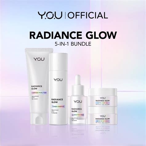 Jual You Radiance Glow Series Purifying Facial Foam Shopee Indonesia