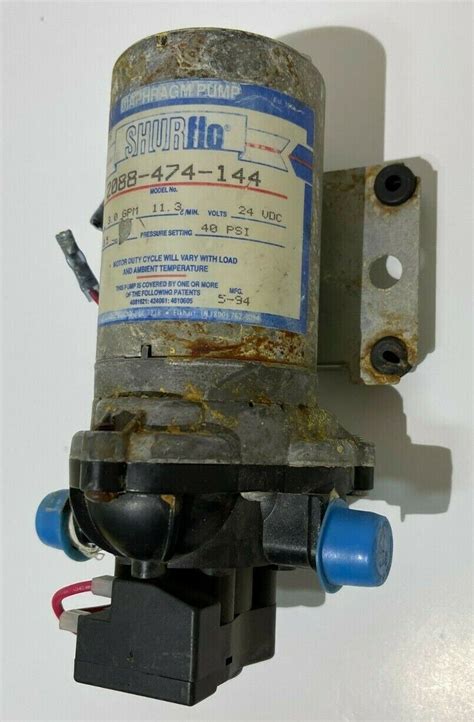 SHURFLO DIAPHRAGM PUMP COOLANT WATER PUMP 2088 474 144 EBay