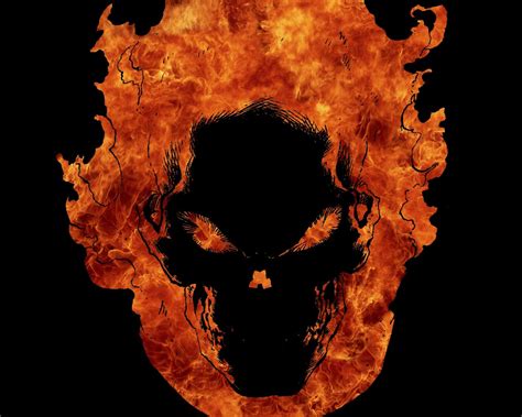 Ghost Rider Logo Wallpapers Wallpaper Cave