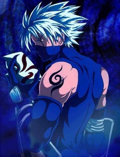 Copy Ninja Hatake Kakashi Naruto Black Wallpaper