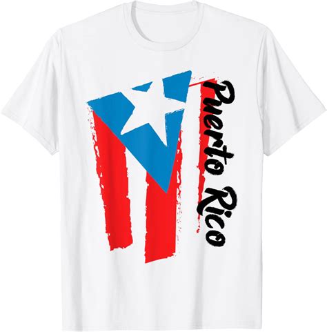 Puerto Rico Flag Hispanic Heritage Month Boricua Rican Retro T Shirt