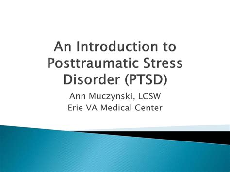 Ppt An Introduction To Posttraumatic Stress Disorder Ptsd